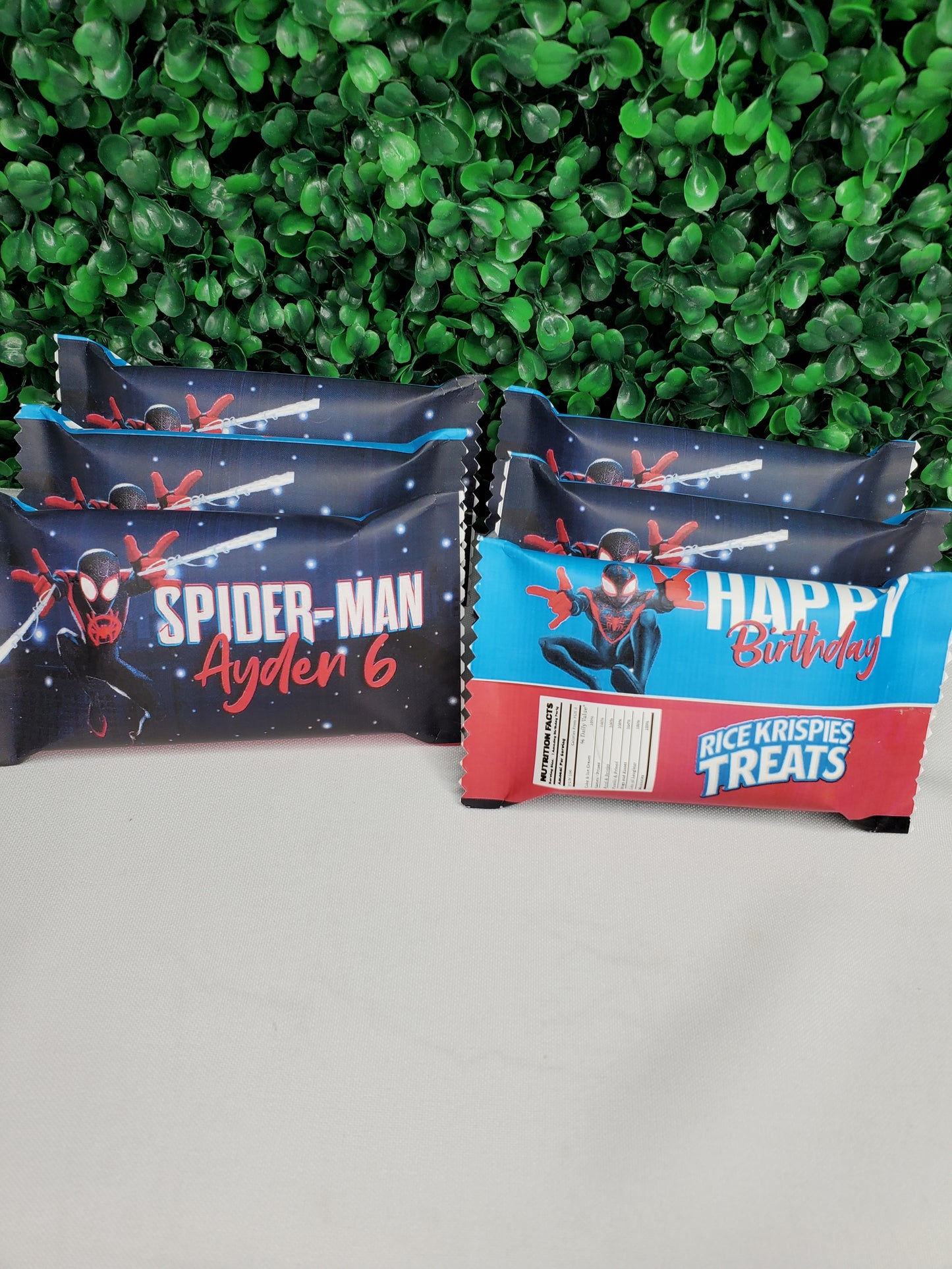 Custom Rice Krispy Treat Wrapper (filled) 12pk