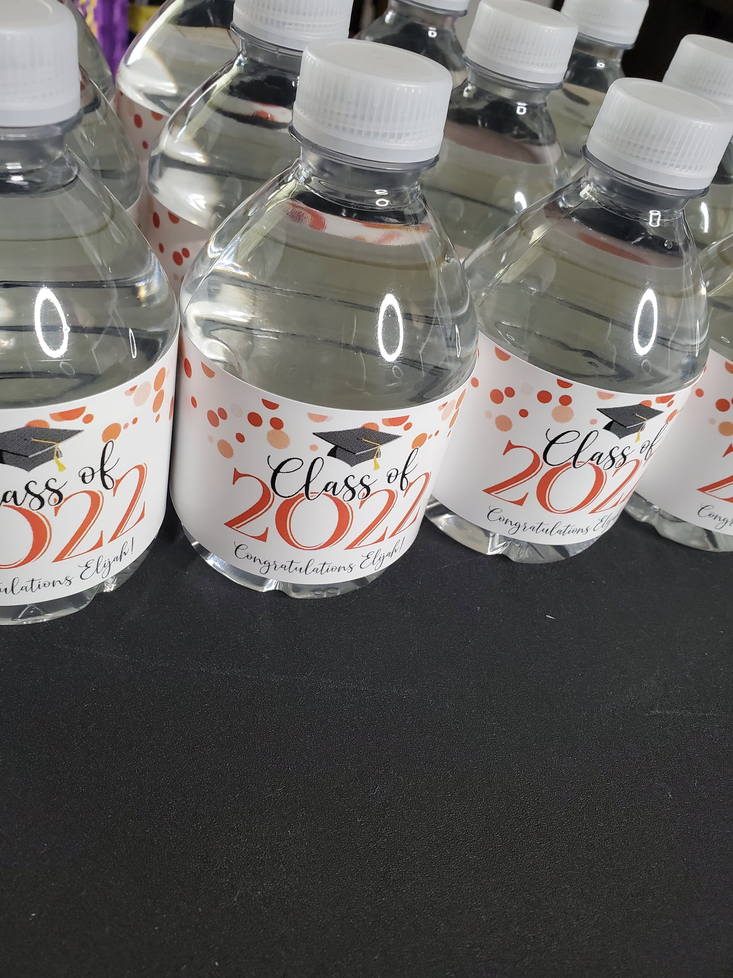 Custom 8oz Water bottles 12pk