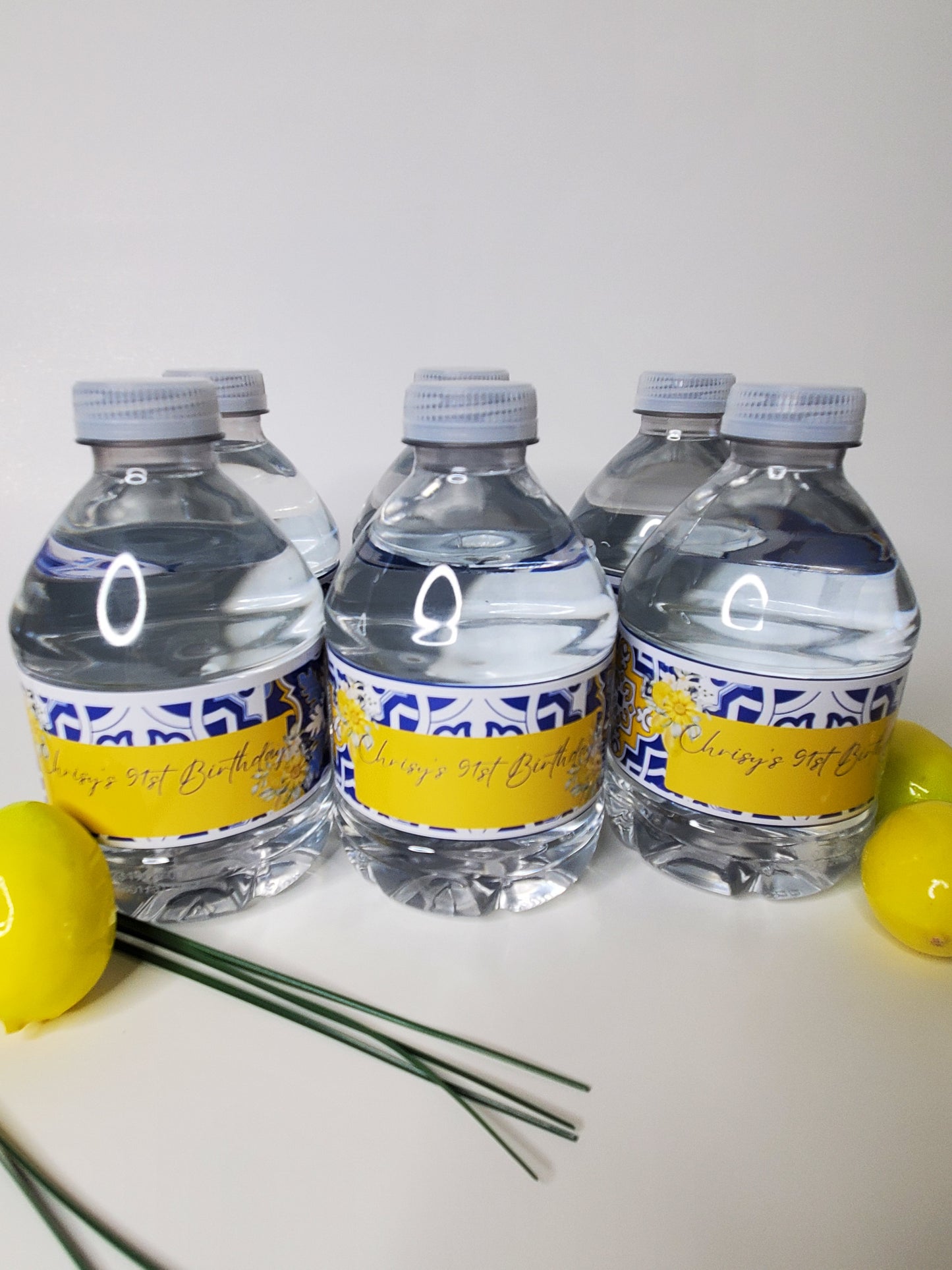 Custom 8oz Water bottles 12pk