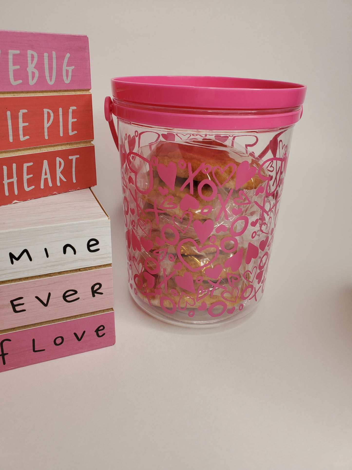 Valentine's Cookie Buckets