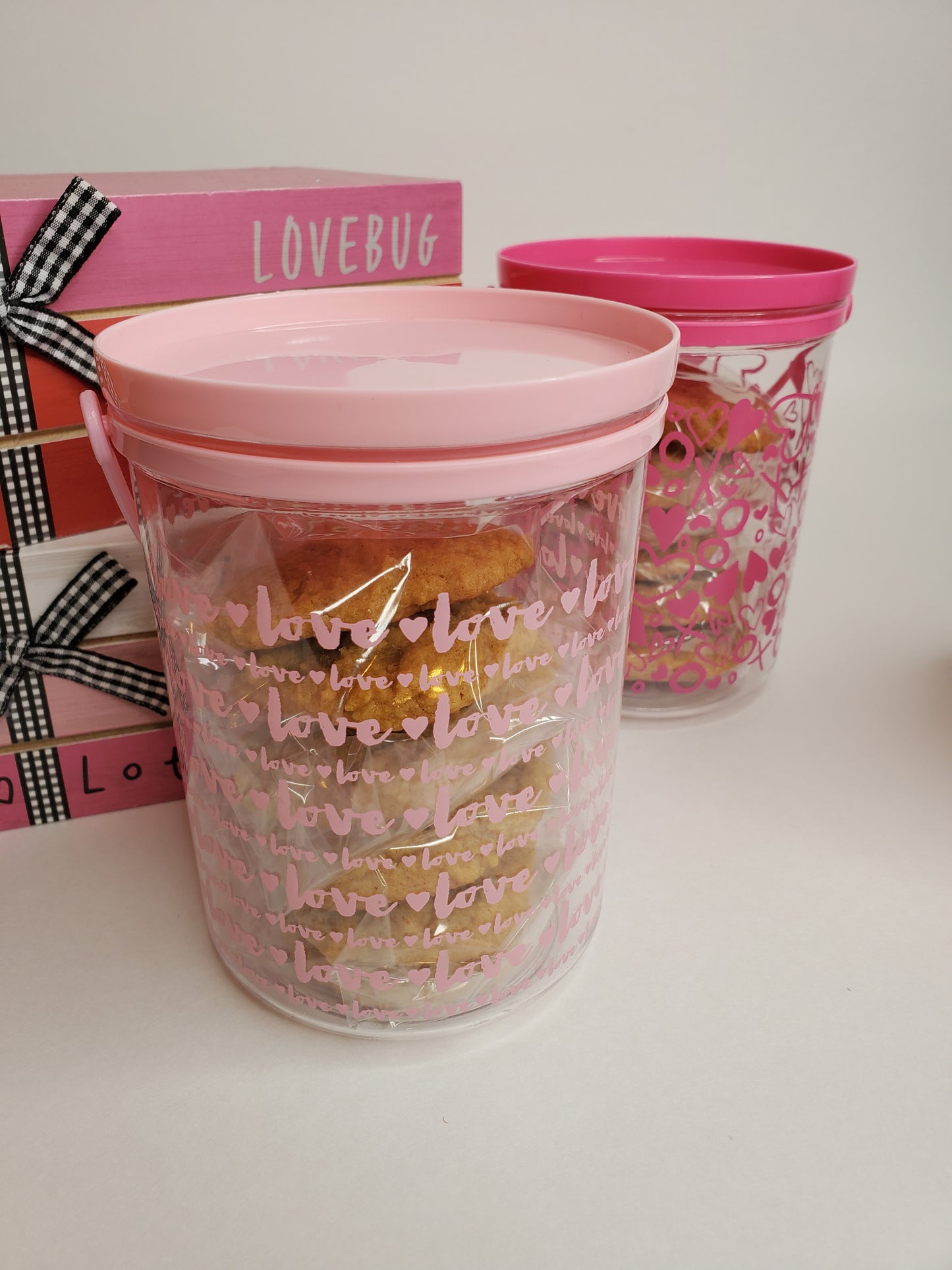 Valentine's Cookie Buckets