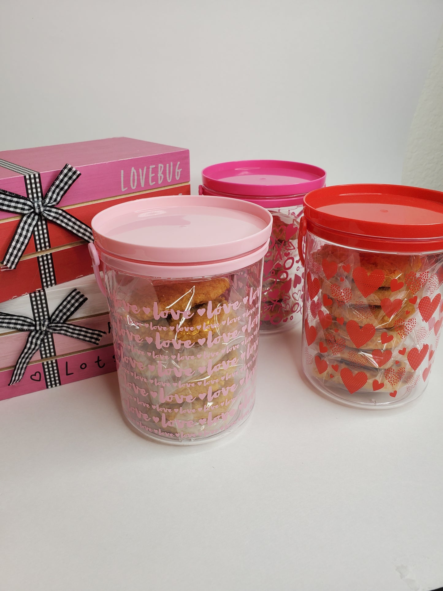 Valentine's Cookie Buckets